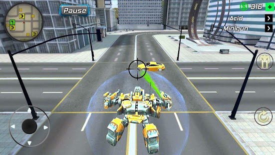 Super Crime Iron Hero Robot Screenshot