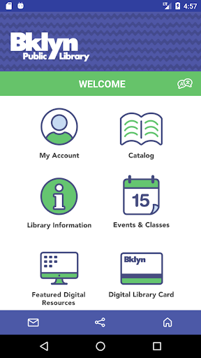 Android application Brooklyn Public Library screenshort