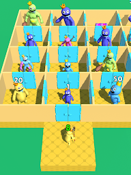 Rainbow Monster - Room Maze