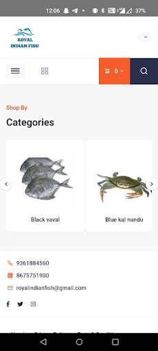 Android application Royal Indian Fish screenshort