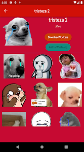 Stickers Tristes