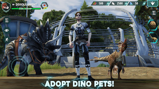 Dino Tamers - Jurassic MMO APK MOD (Astuce) screenshots 2
