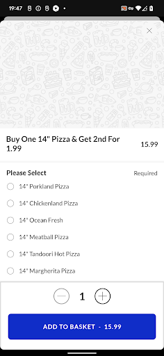 Pizza Peppinos Screen 2