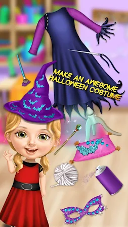 Game screenshot Sweet Baby Girl Halloween Fun hack