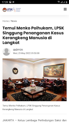 Sahabat Saksi dan Korban Screen 3