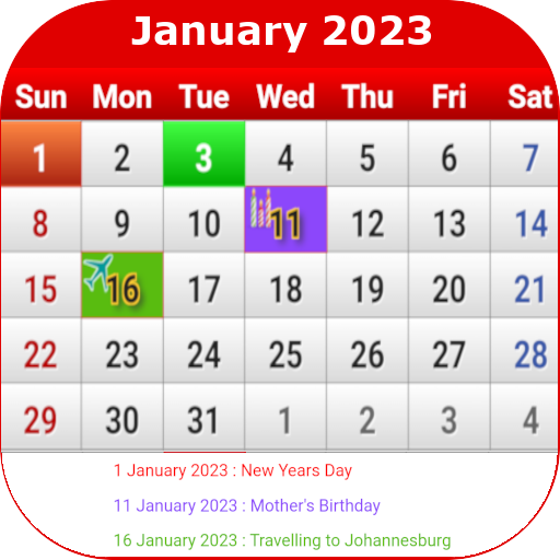 South African Calendar Apps on Google Play