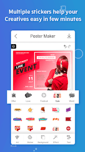 Poster Maker, Flyers, Banner, Logo Ads Page Design 9.1 APK screenshots 7