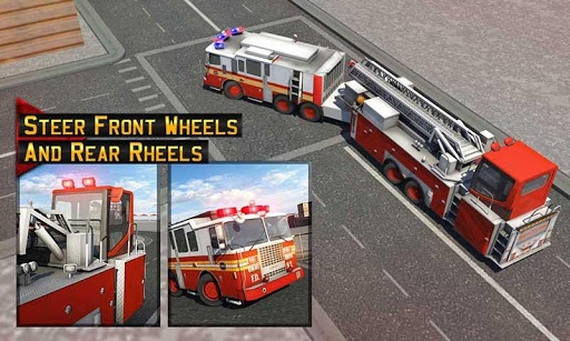 Fire Engine Truck Driving Sim  screenshots 3
