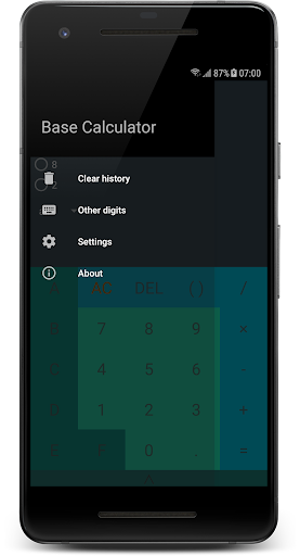 Base Calculator & Converter Screen 3