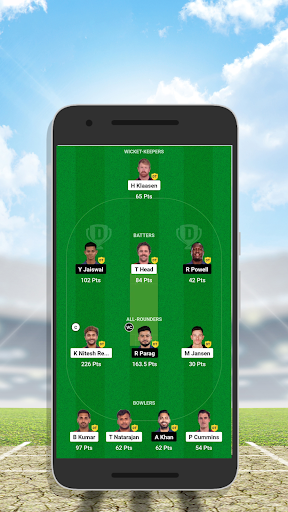 Android application CricMonster: Team Prediction screenshort