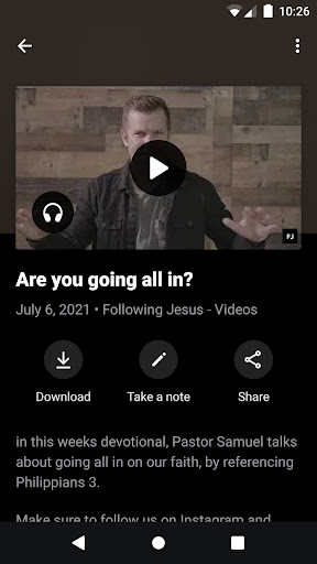 Following Jesus Screen 3