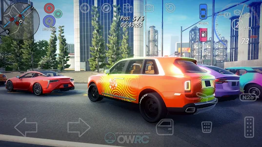 OWRC： 開放世界汽車駕駛模擬器
