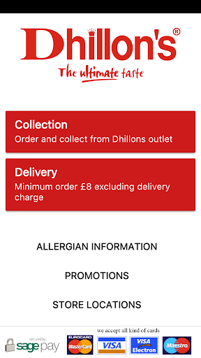 Dhillons - the ultimate taste! Screen 3