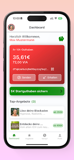 Android application KVIA Wallet screenshort