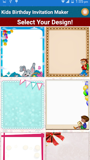 Kids Birthday Invitation Maker