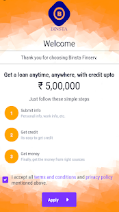 Binsta - Instant Loan App 1.8.0 screenshots 2