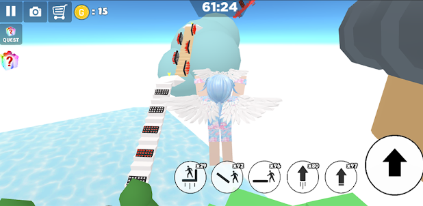 Stairway to heaven parkour
