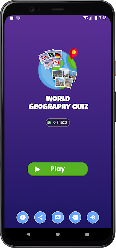 Android application World Geo Quiz | Flags Trivia screenshort