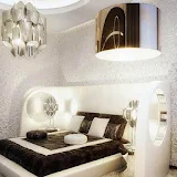 Bedroom wall decorating ideas icon