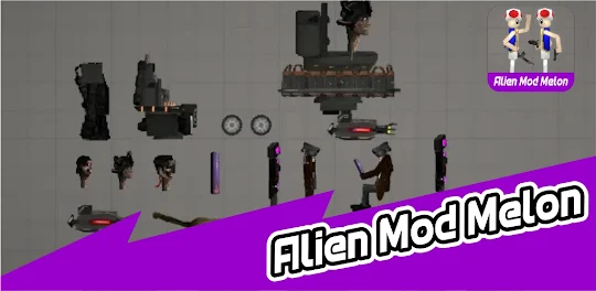 Alien Monster Toilet Mod Melon