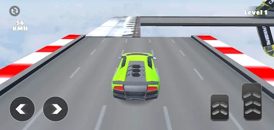 Car Racing Sky Challenge