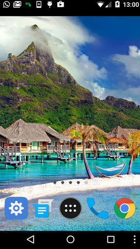 bora bora wallpaper Screen 2