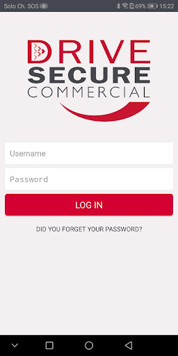 Android application DriveSecure Commercial screenshort
