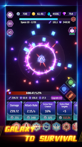 Space Tower - Galaxy Tower TD Screen 2
