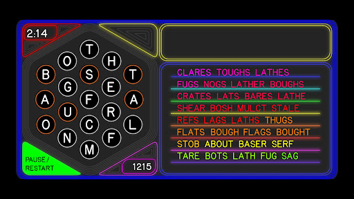 Android application WordsAmok screenshort