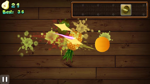 Fruit Cut 3D Screen 3