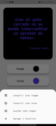 Frases Célebres en Español Screen 3