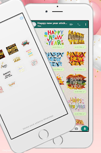 Happy New Year 2022 Stickers WAStickerApps 2.0 APK screenshots 5