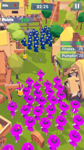 Monsters Crowd: Fun Run Games Screen 3