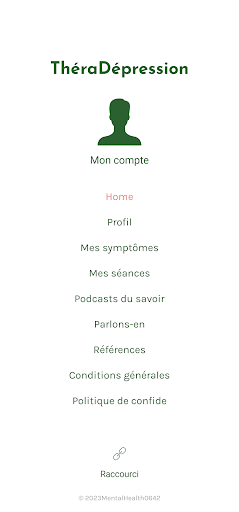 ThéraDépression Screen 3