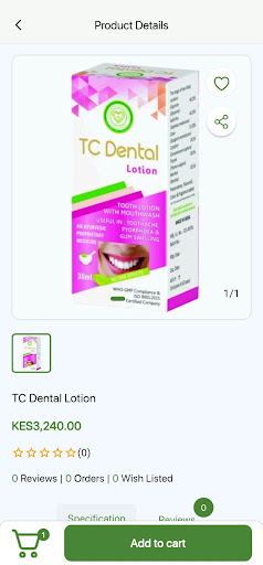 Davemore Ayurvedic Herbals Screen 2