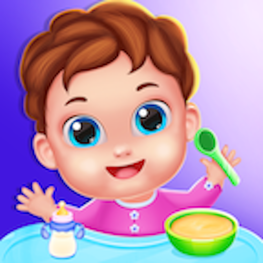 cute babysitter daycare game  Icon