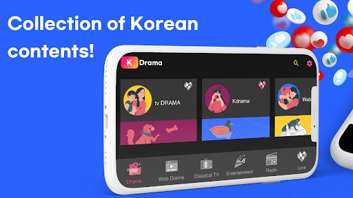 Android application K-Drama screenshort