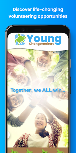 Android application Young Changemakers screenshort
