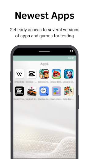 Android application Test My App screenshort