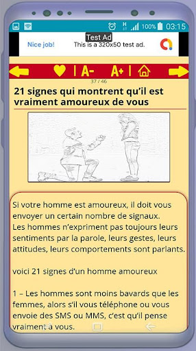 Comment garder son homme amour Screen 2
