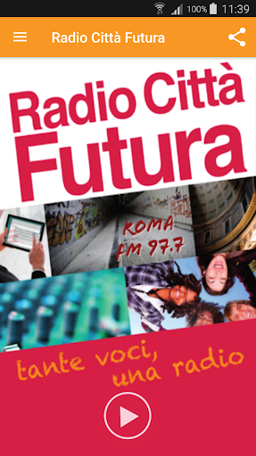 Radio Città Futura Screenshot 1 - AppWisp.com