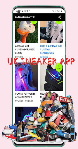 Android application KENDYKICKS - Sneaker App screenshort