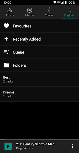 Newtone - music player Screen 3