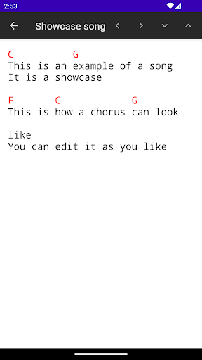 AgapeSongs Lite Screen 2