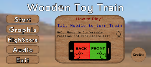 Android application Wooden Toy Train screenshort
