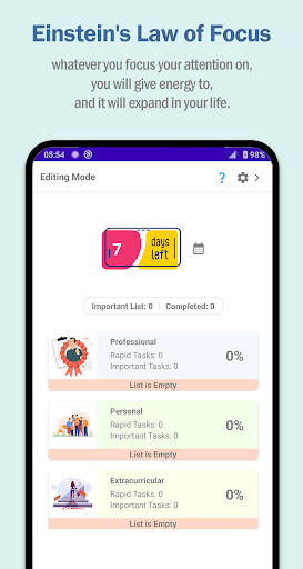 Android application Isolate - Law of Focus screenshort