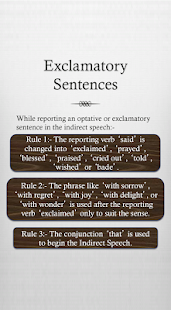 Grammar : Reported Speech Lite Ekran görüntüsü