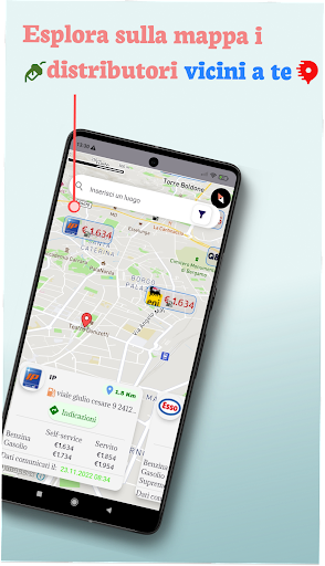 Android application Risparmio Carburante screenshort