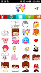 screenshot of Animated Love Stickers