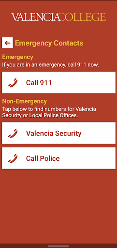 Valencia College Safety Screen 2